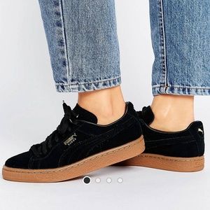 Suede classic puma Sneakers with gum sole